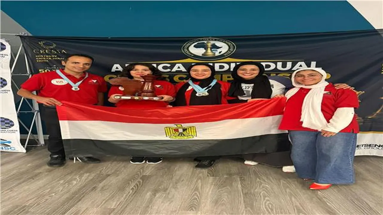 منتخب مصر للشطرنج يحقق 4 ميداليات ويدخل كأس العالم